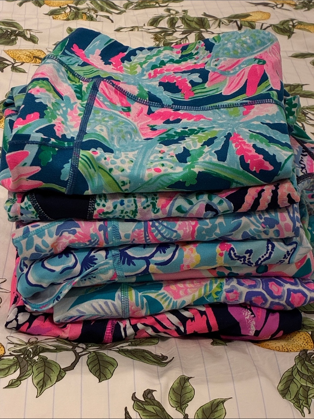 Lilly Pulitzer Luxletic Athletic Leggings  Lot of 7 pairs all XL